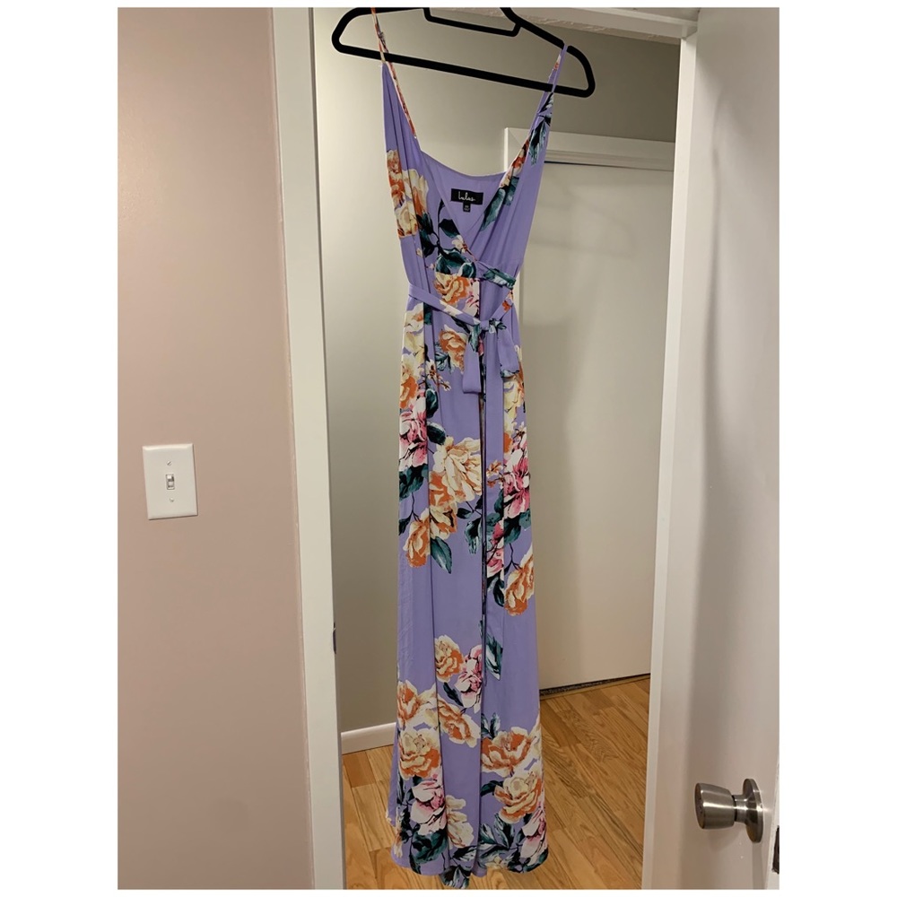Lulu’s floral wrap dress. Size XS